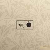 Double 2x Toggle & Swiss Module Round - Clear Polished Nickel Black 