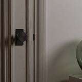 Onslow Short Plate Unsprung Door Knob - Bronze