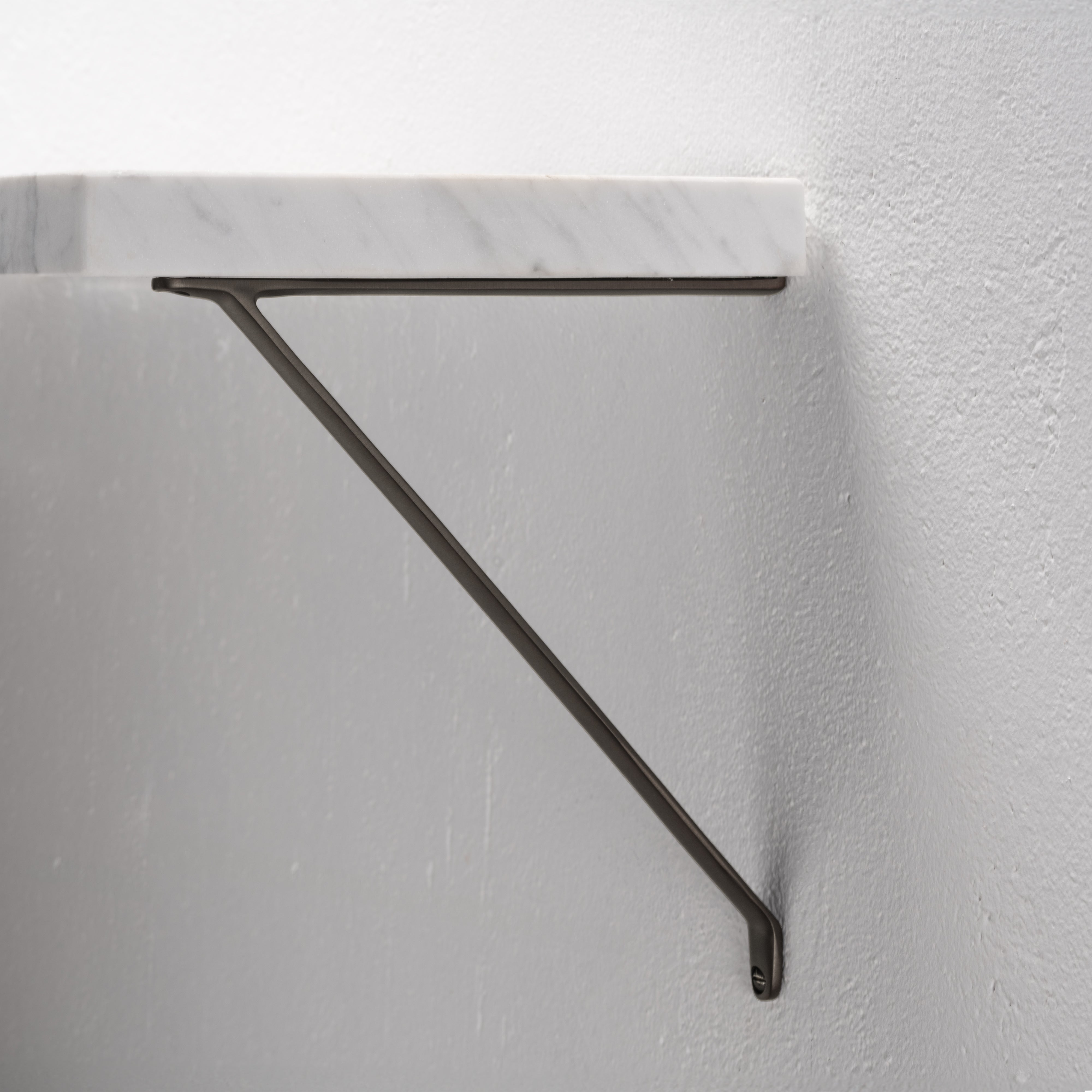 Brixton Shelf Bracket 200mm - Bronze   