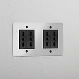 Double 4x Bipasso Module - Clear Black