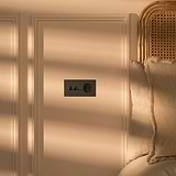 Double 2x Toggle & Danish Module Round - Bronze Black 