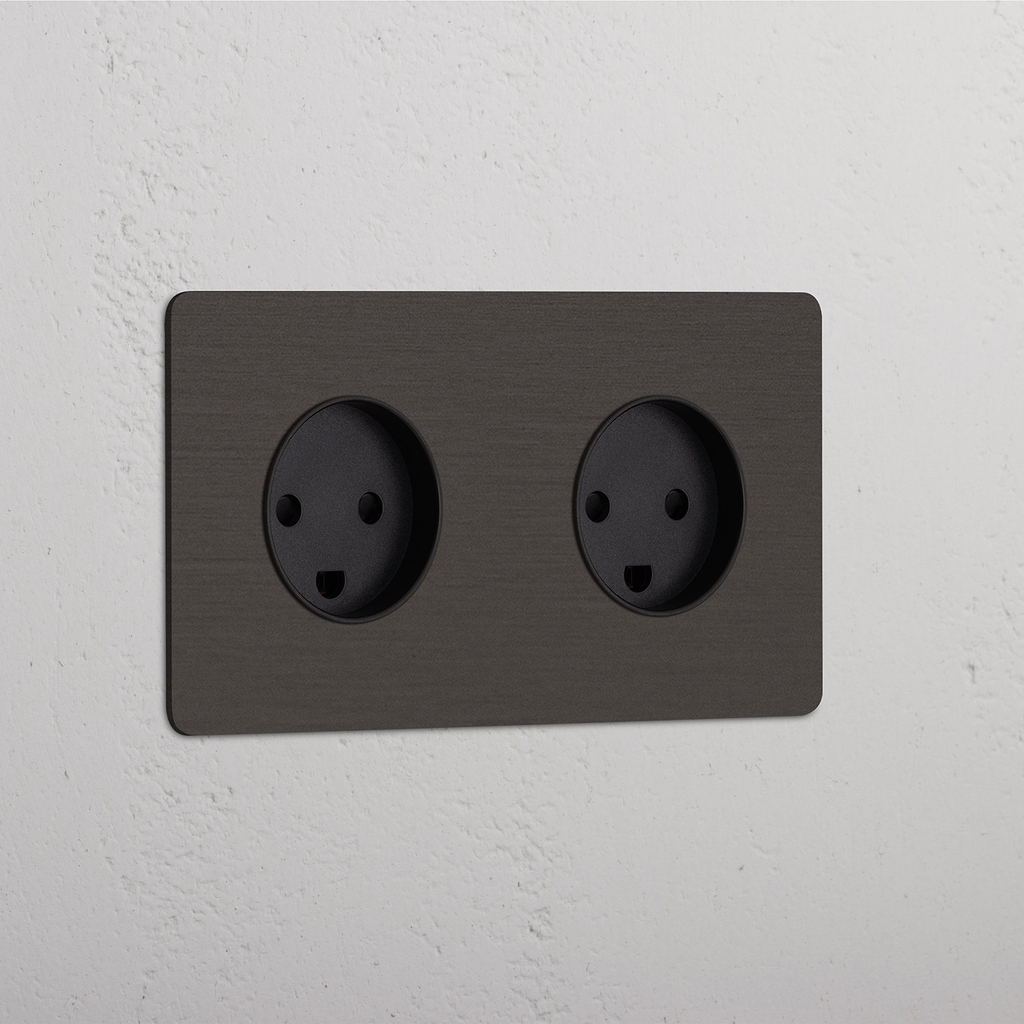 Double 2x Danish Module - Bronze Black
