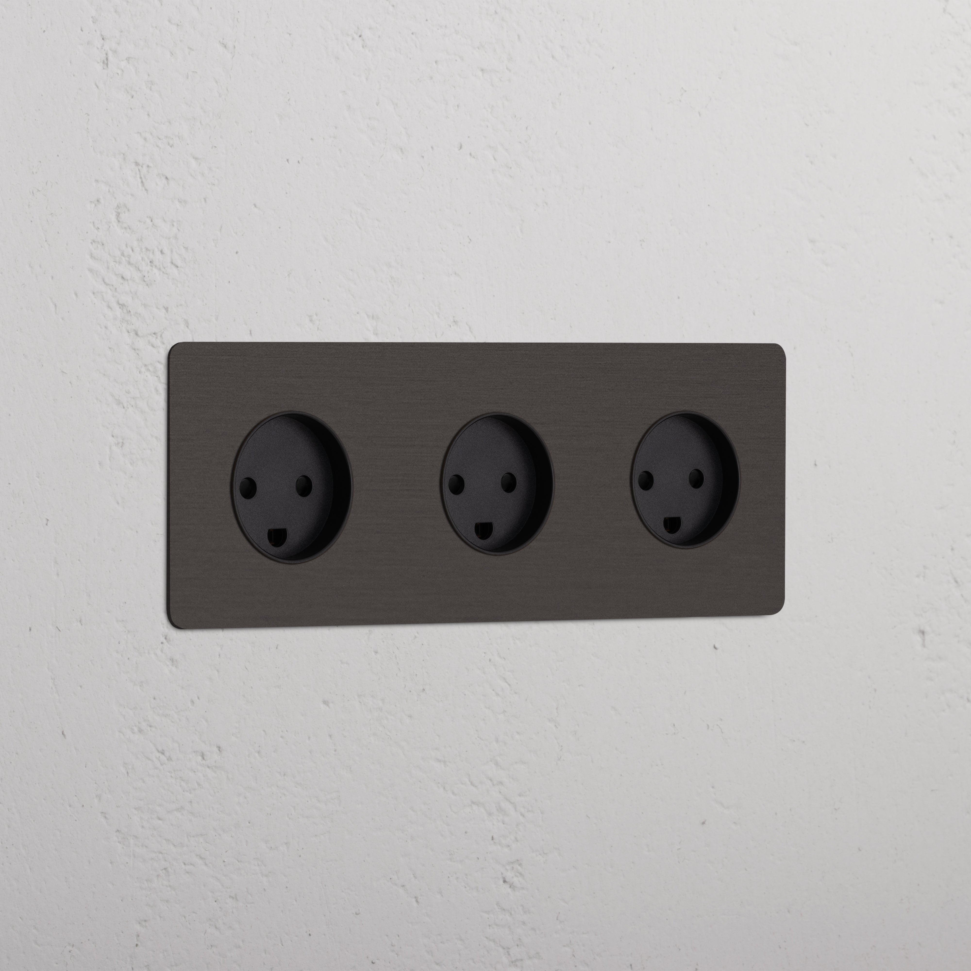Triple 3x Danish Module - Bronze Black