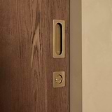 Regent Recessed Thumbturn - Antique Brass