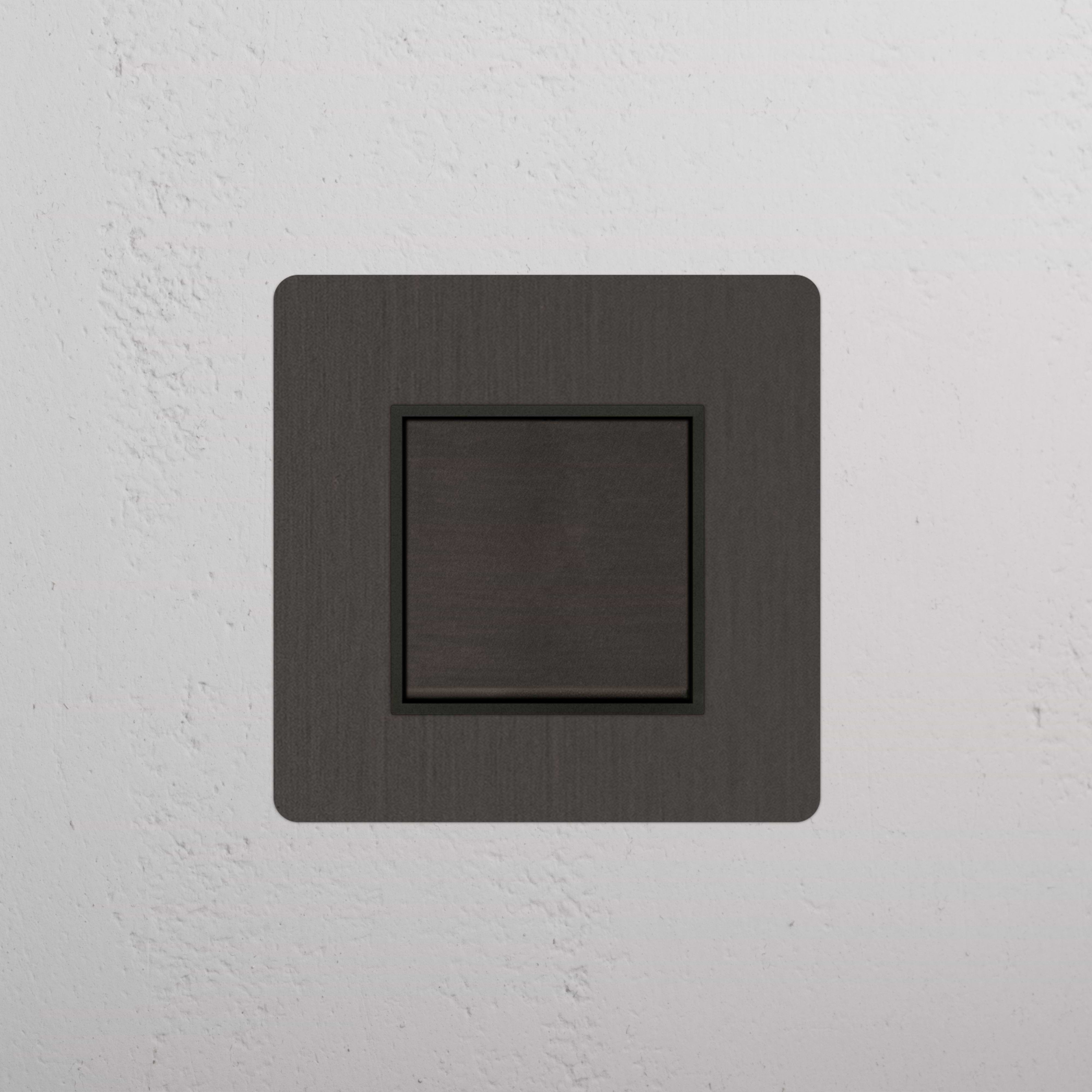 Single Intermediate Rocker Switch | Bronze | Switches & Sockets