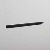 Oxford Edge Pull Handle 384mm Bronze Finish on White Background Front Facing