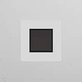 Single Rocker Switch (Cent) – Paintable Bronze Black for modern use; adaptable finish to match decor seamlessly.