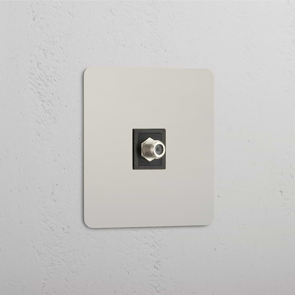 Satellite Signal Accessory: Polished Nickel Black Single Satellite Module