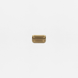 Belmont Single Sash Window Lift Antique Brass Finish on White Background at an Angle