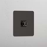 High-Quality Single TV Module in Bronze Black - Crystal Clear Transmission