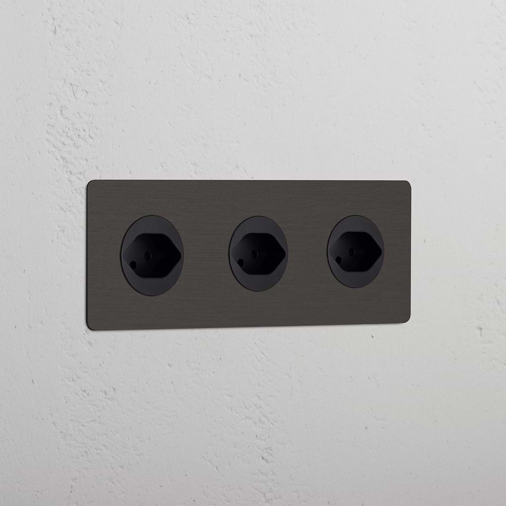 Triple 3x Swiss Module - Bronze Black