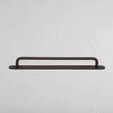 Bronze Kilburn Furniture Handle in White Background