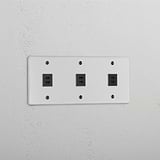 High-Speed Charging Triple USB Module in Clear Black - Powerful Charging Solution