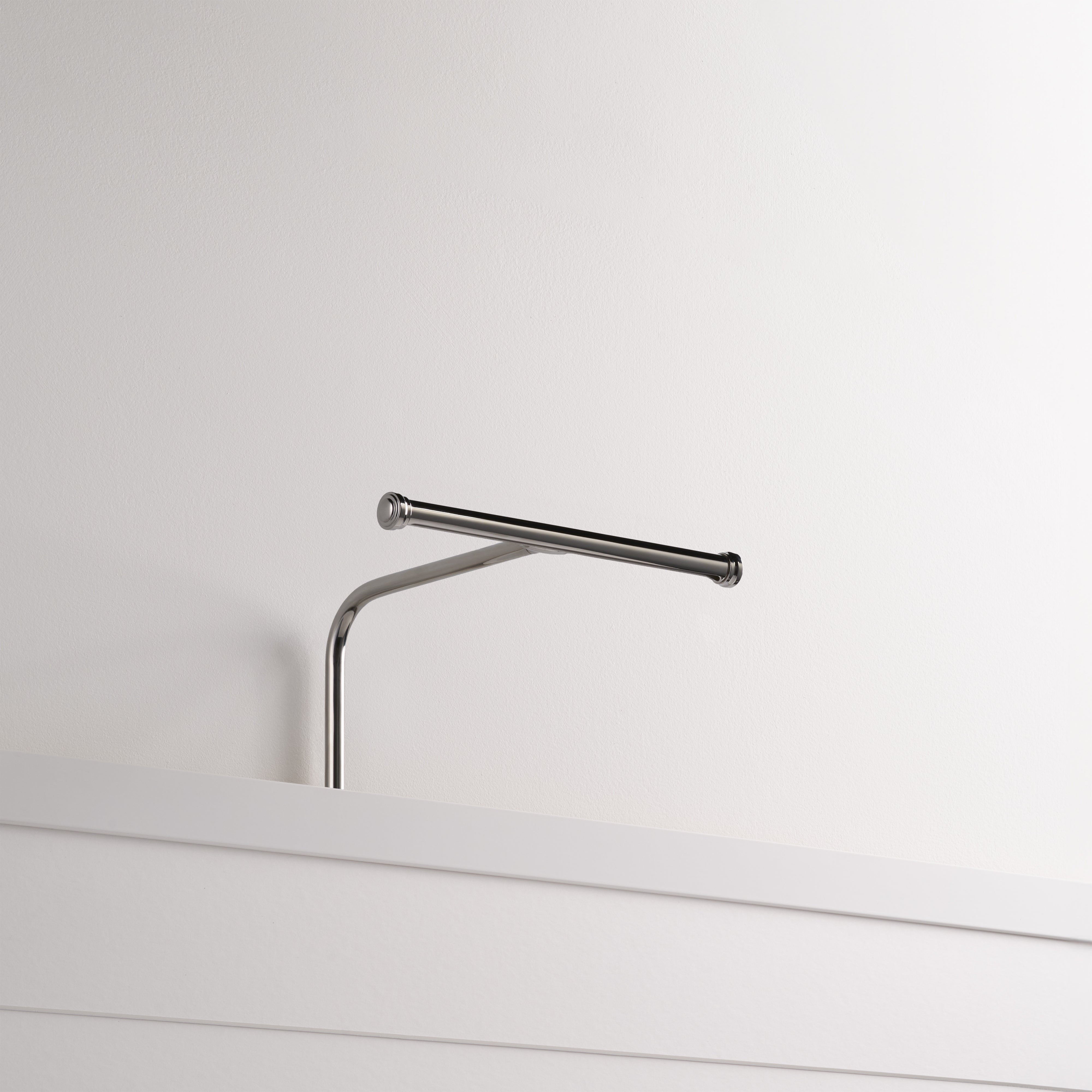 Harrow Applique Murale pour Tableau 220mm - Nickel Poli