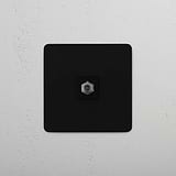 Single Satellite Module in Bronze Black on White Background