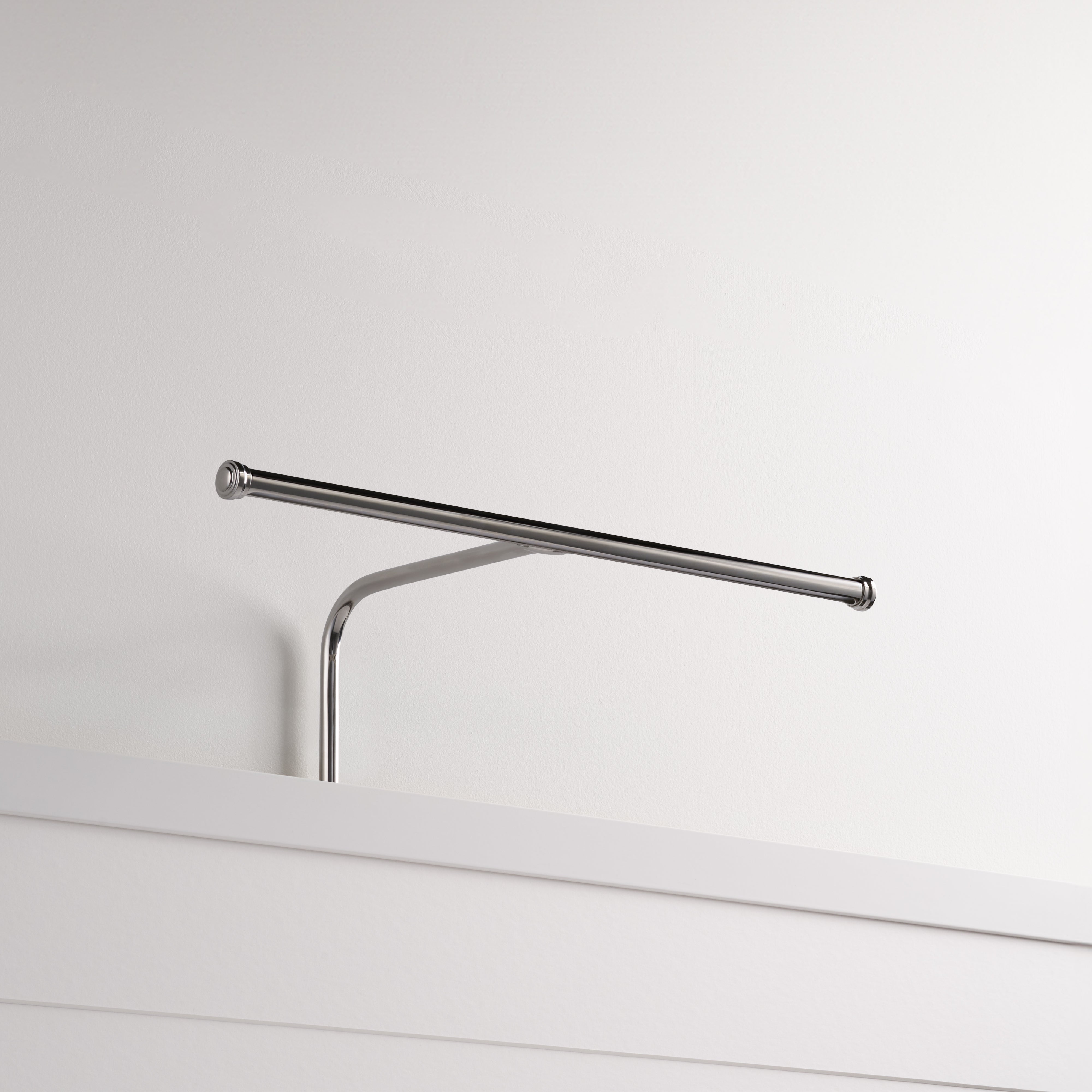 Harrow Applique Murale pour Tableau 400mm - Nickel Poli