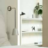 Richmond Petite Applique Murale Suspendue Porcelaine Fine - Nickel Poli