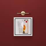 Taylor Applique Murale pour Tableau 220mm - Laiton Ancien