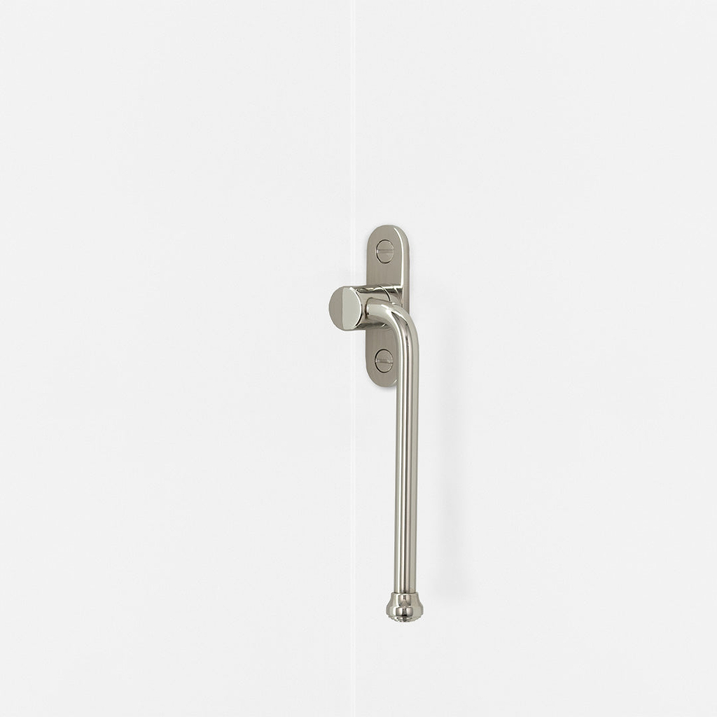 Southbank Casement Window Handle (Right) - Polished Nickel