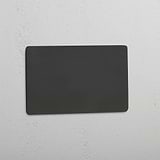 Bronze Double Blank Plate - Refined Home Detail