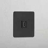 High-Quality Single HDMI Module in Bronze Black - Superior Data Transmission