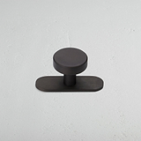 Bronze Kilburn Furniture Knob in White Background