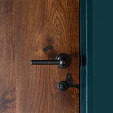 Poignée de Porte à Ressort Harper - Bronze