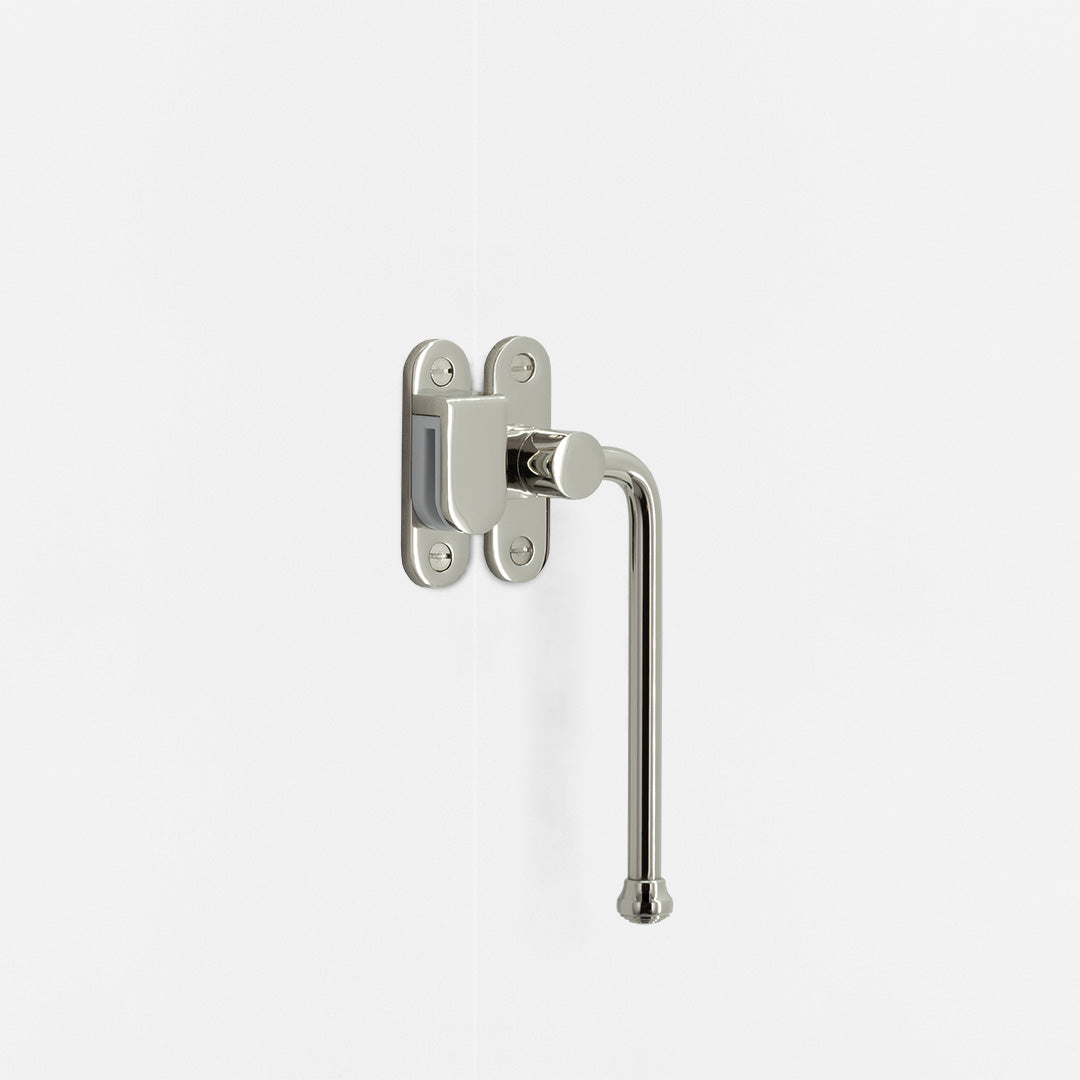 Southbank Casement Window Handle With Hook Right – Polished Nickel  