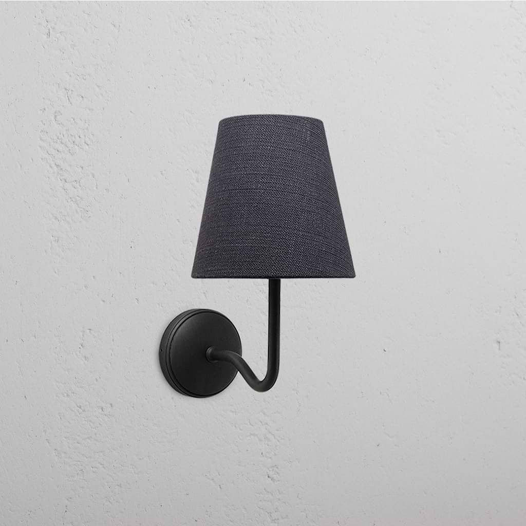 Applique Murale Moyenne Gris Basalte Malvern - Bronze