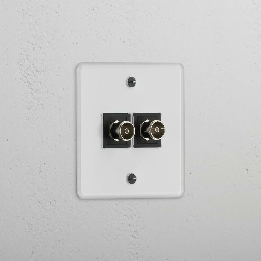Dual TV Module in Clear Black - Quality Television Signal Tool