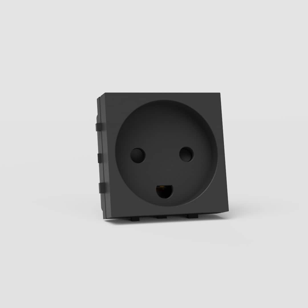 Type K Power Module in Black - Danish Power Connection Accessory for Improved Compatibility