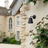 Garden Solid Brass Fixed Wall Light