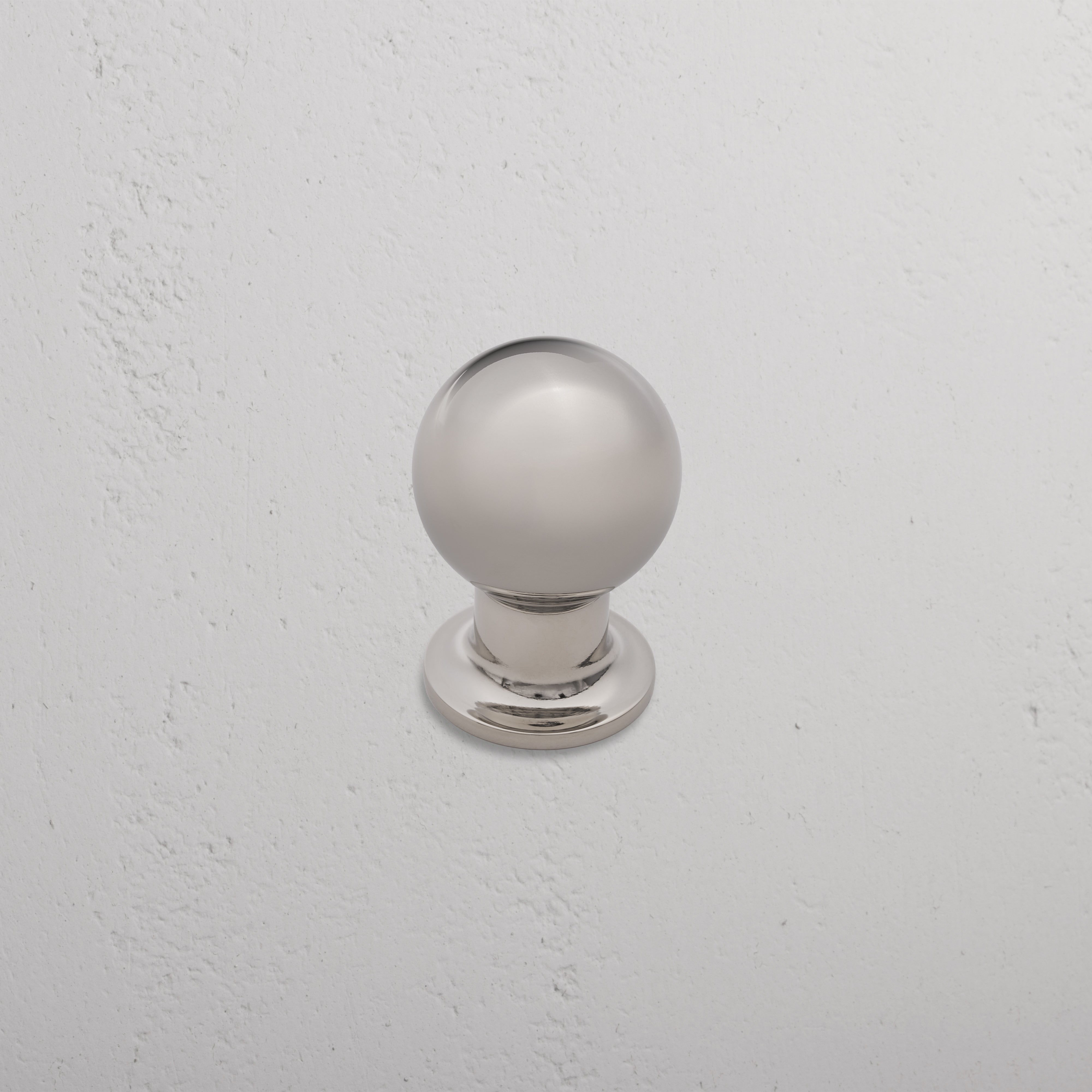 Bayswater Bouton de Meuble Taille Moyenne - Nickel Poli