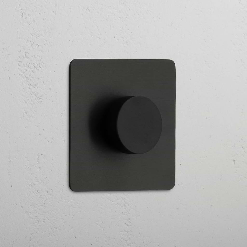 Single Dimmer Switch in Bronze - Adjustable Light Control