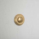 Antique Brass Thumb Turn Latch - Warwick