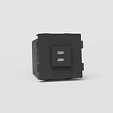 Módulo USB C 30W Preto - Fornecimento de alimentação eficiente para dispositivos modernos