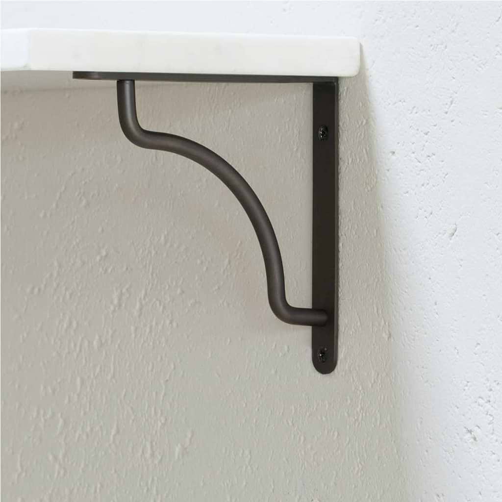 Suporte de prateleira Kilburn Bronze em fundo branco