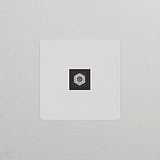 Módulo satélite individual – Pintável Preto 