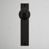 Maçaneta Poplar com espelho comprido (fixa) – Bronze