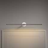 Candeeiro para quadro Taylor 580 mm – Níquel Polido 