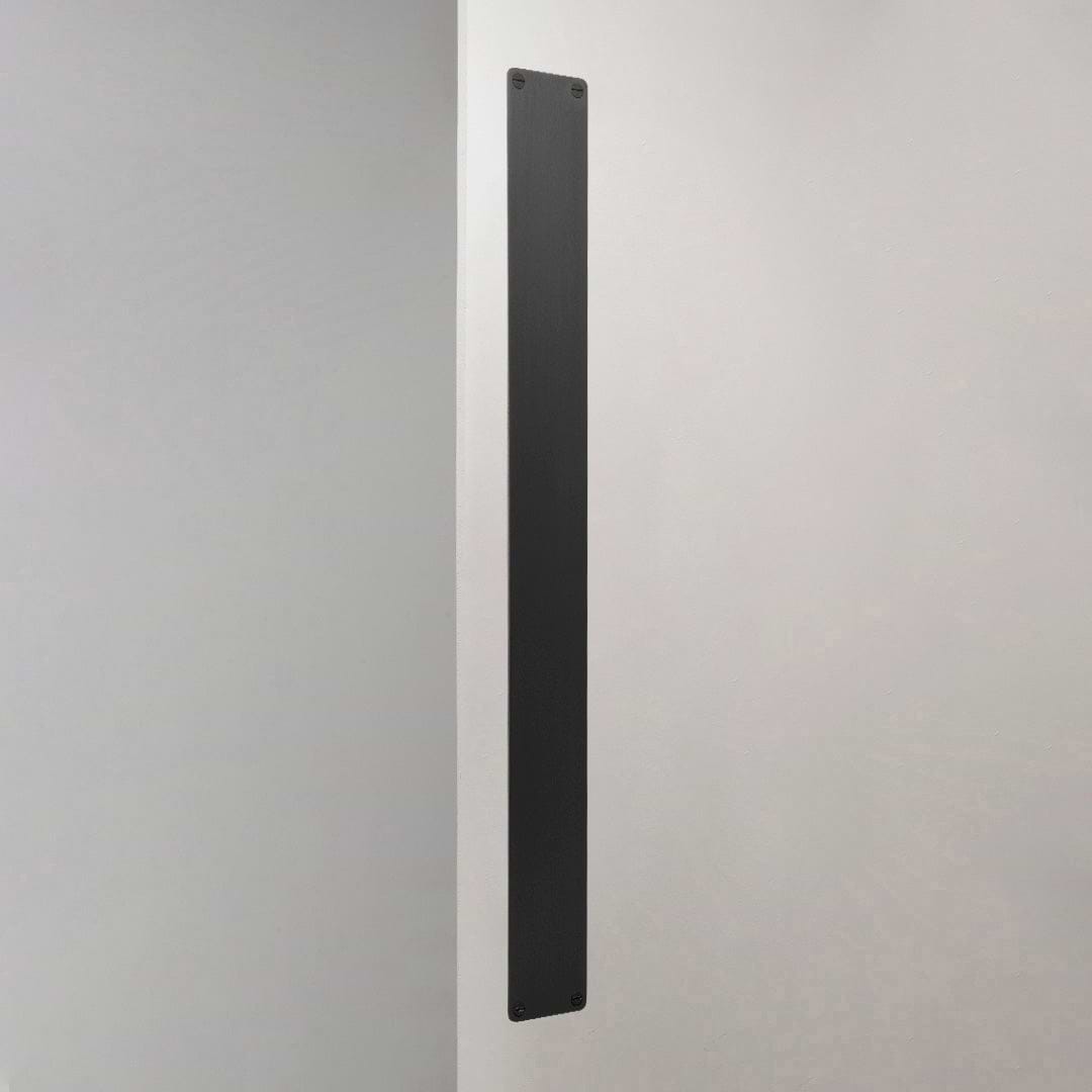 Placa de empurrar Corston em Bronze em fundo branco