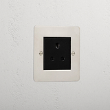 Luxury Polished Nickel 5A Light Socket Black