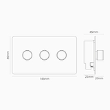 3G Two Way Dimmer Switch - Antique Brass