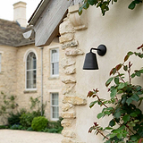 Garden Solid Brass Fixed Wall Light