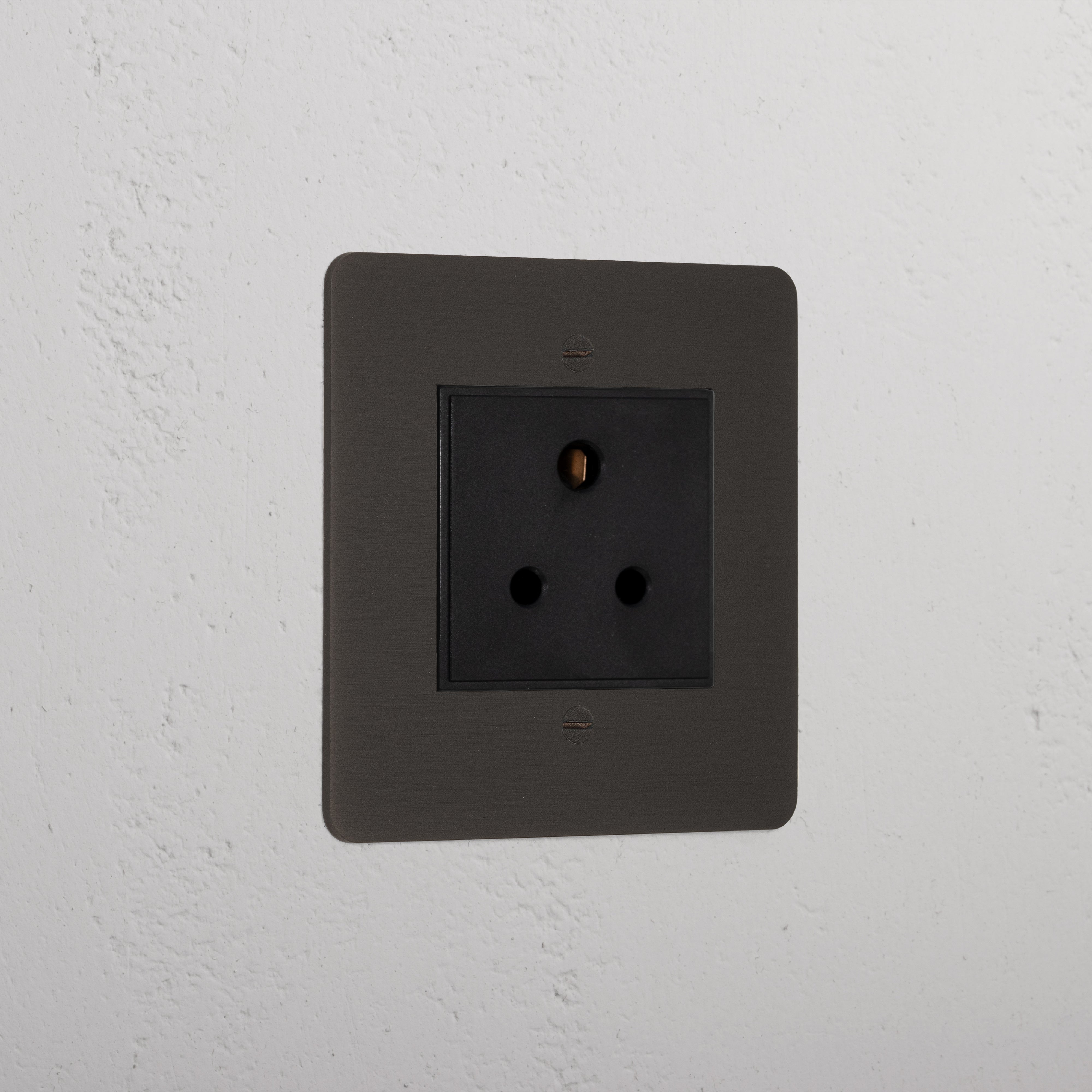 Bronze Interior Aerial Socket Black