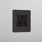Bronze Interior Aerial Socket Black