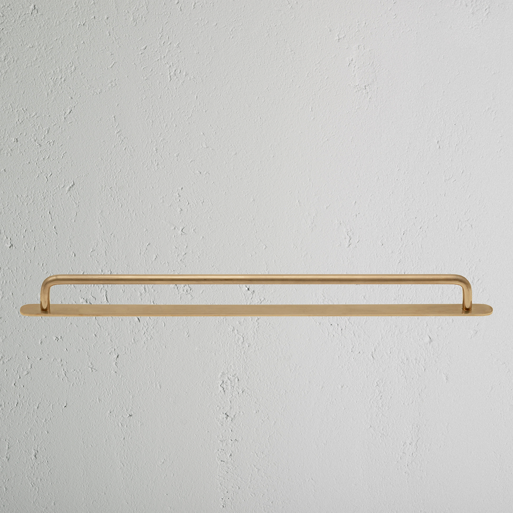Kilburn Rustic Cupboard Furniture Handle - Antique Brass