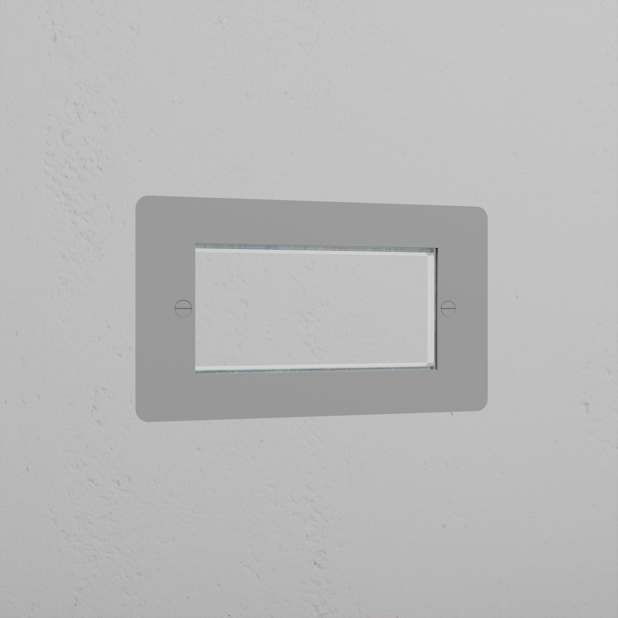 2G 100mm Module Plate – Paintable