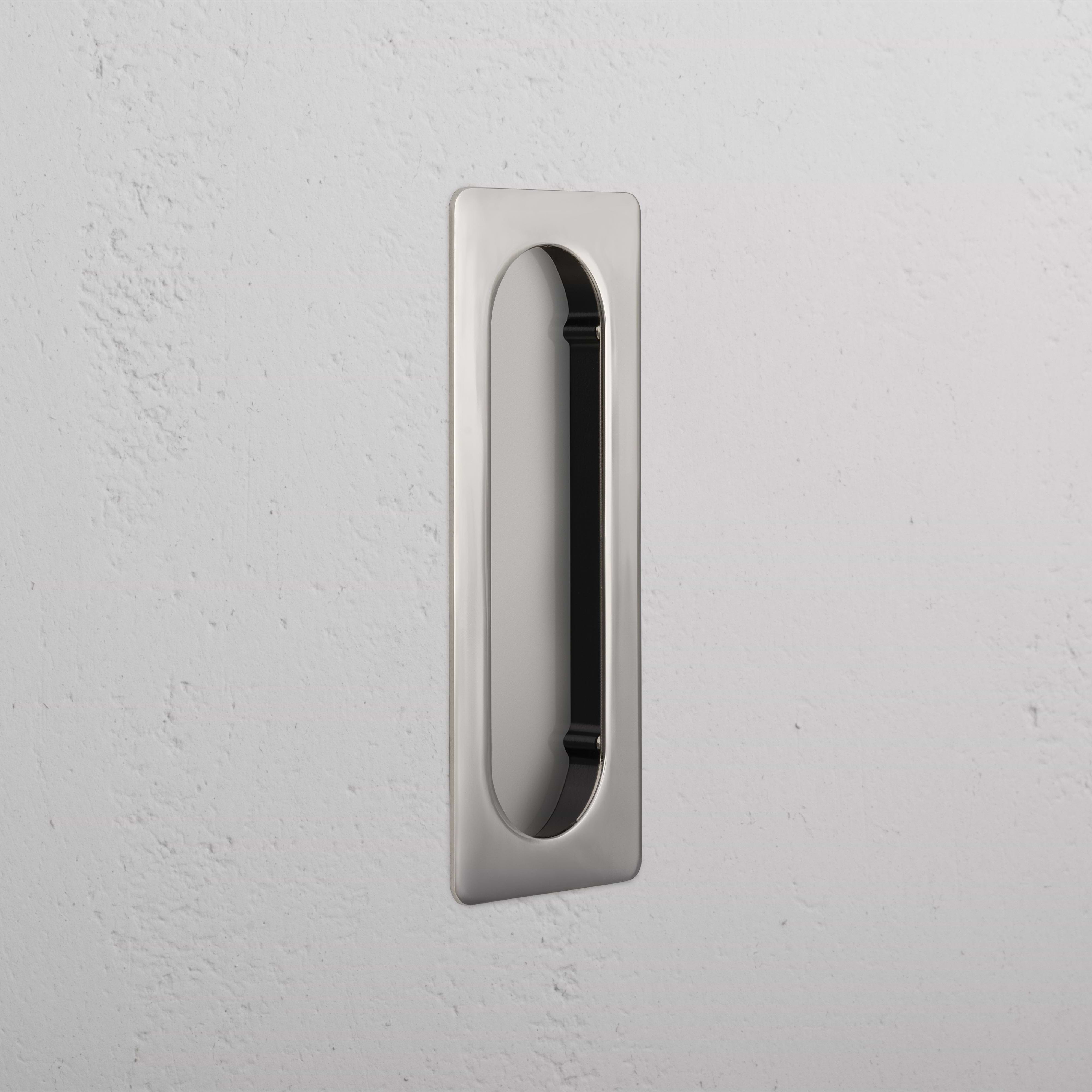 Regent Recessed Medium Pull - Polished Nickel