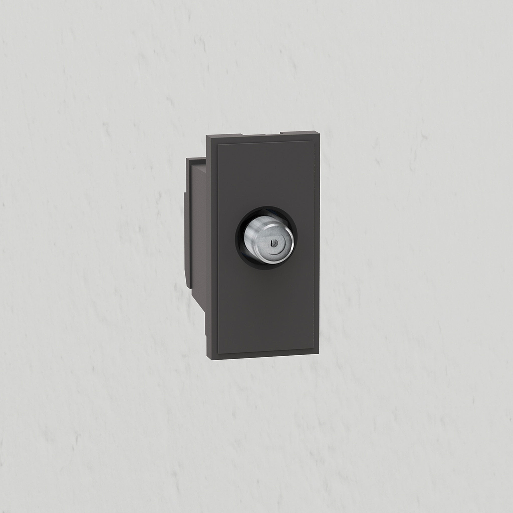 Terminal F Connector - Black